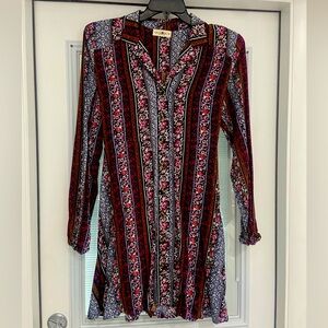 Natural life shirt dress